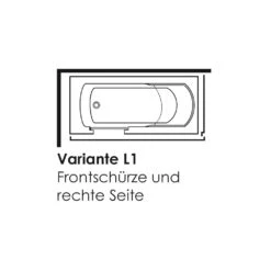 Steinkamp Easy Entry Badewanne 160 X 75 Cm Mit Glastür Links Und Styrodurverkleidung -Steinkamp hersteller megabad profi collection badewannen steinkamp 1459301