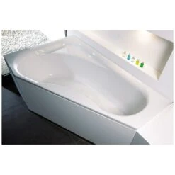 Steinkamp Life Raumsparbadewanne 165 X 95/50 Cm Rechts -Steinkamp hersteller megabad sortiment badewannen architekt raumsparwannen 509081