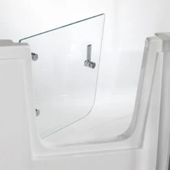 Steinkamp Easy Entry Badewanne 170 X 75 Cm Mit Glastür Rechts Und Styrodurverkleidung