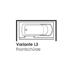 Steinkamp Easy Entry Badewanne 170 X 75 Cm Mit Glastür Links, Trio Ablauf Und Acrylverkleidung -Steinkamp hersteller megabad sortiment badewannen steinkamp tuer 1459220