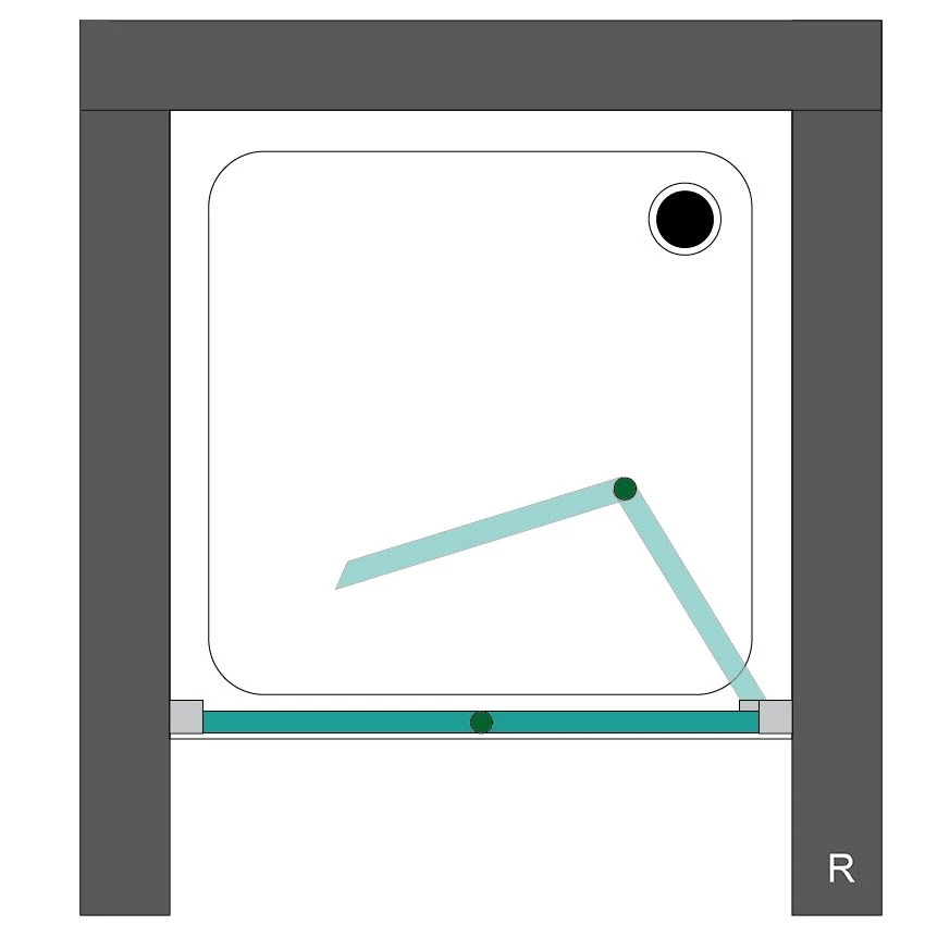 Steinkamp Living Drehfalttür in Nische 90 x 200 cm Anschlag rechts inkl. easypearl Steinkamp Living Drehfalttür In Nische 90 X 200 Cm Anschlag Rechts Inkl. Easypearl -Steinkamp hersteller megabad sortiment duschabtrennungen architekt drehfalttueren 6080011