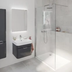 Steinkamp Walk-In Six Frontelement Gerade 90 X 200 Cm Inkl. Easypearl