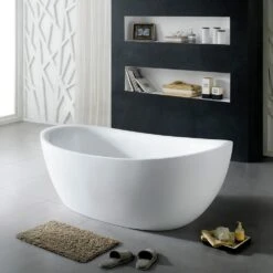 Steinkamp Loft Freistehende Ovalbadewanne 177 X 89 Cm Mit Multiplex Trio