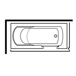 Steinkamp Easy Entry Badewanne 180 X 80 Cm Mit Glastür Rechts Und Styrodurverkleidung -Steinkamp hersteller steinkamp badewannen tuer styrodurverkleidung einbau 7958095