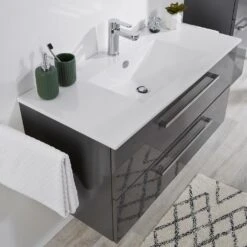 Steinkamp Life 2.0 Waschtischunterschrank 99 Cm Mit Pelipal Waschtisch -Steinkamp hersteller steinkamp badmoebel waschtisch mit unterschrank 4022558