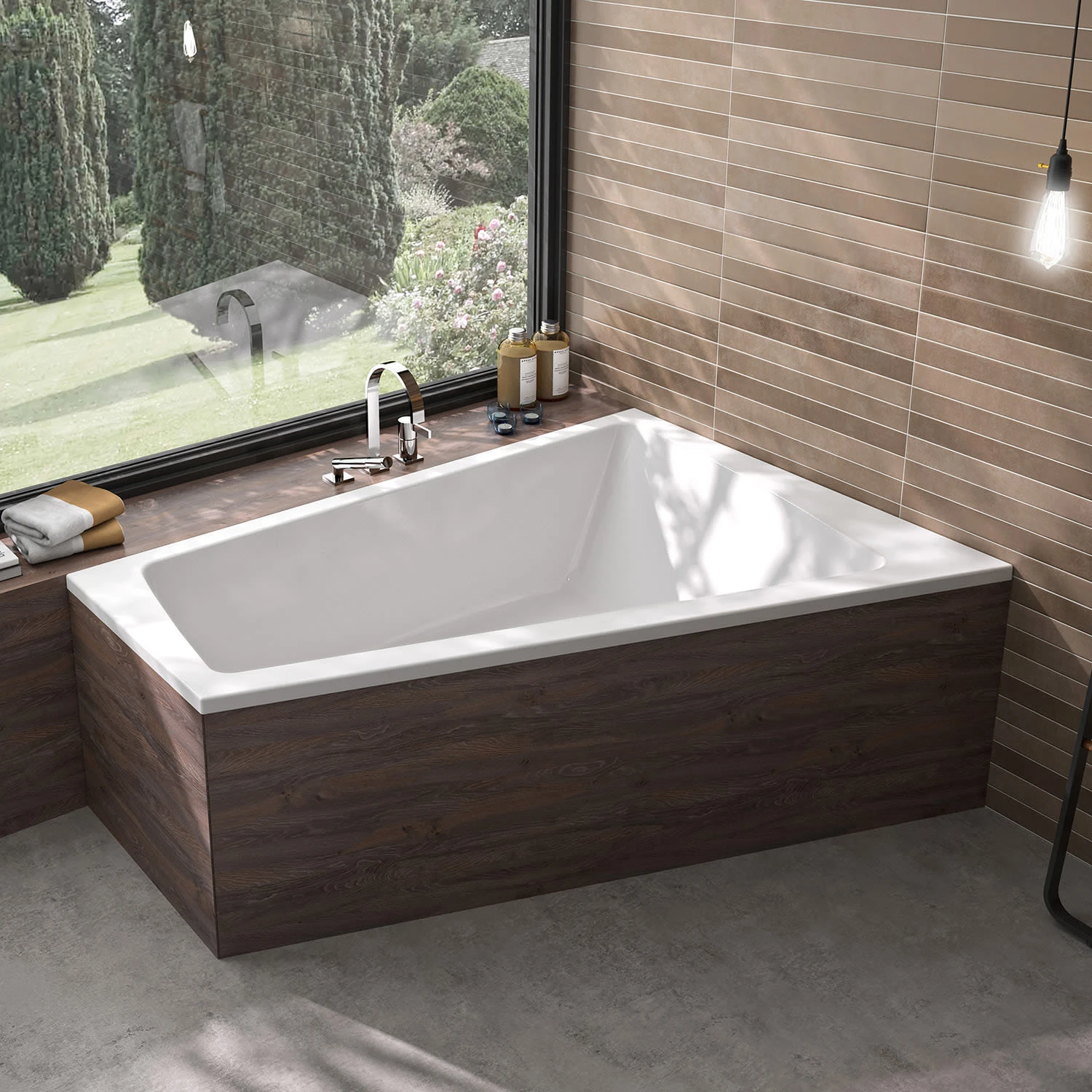 Steinkamp Life Eckbadewanne 170 X 110/65 Cm Ecke Rechts