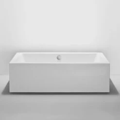 Steinkamp Loft Freistehende Rechteckbadewanne 184 X 100 Cm Mit Multiplex Trio -Steinkamp hersteller steinkamp freistehende badewanne loft rechteckbadewanne 4257256