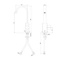 Steinkamp Life Waschtisch-Einhebelmischer Mit Hohem Auslauf -Steinkamp steinkamp badarmaturen cubo waschtisch waschtischarmatur mit 5327321