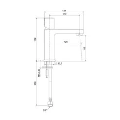 Steinkamp Life Waschtischarmatur Ohne Ablaufgarnitur -Steinkamp steinkamp badarmaturen cubo waschtisch waschtischarmatur ohne 5327300