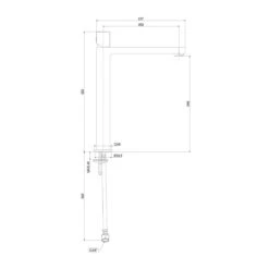 Steinkamp Life XXL-Size Waschtisch-Einhebelmischer -Steinkamp steinkamp badarmaturen cubo waschtisch waschtischarmatur ohne 5327309
