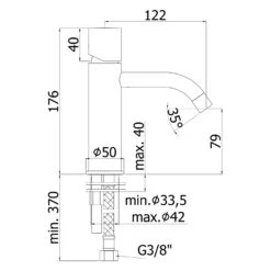 Steinkamp Living Waschtischarmatur, Ohne Ablaufgarnitur -Steinkamp steinkamp badarmaturen light waschtisch waschtischarmatur ohne 5327357