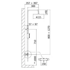 Steinkamp Living Duschsystem Ø 20 Cm -Steinkamp steinkamp badarmaturen shower column dusche duschsysteme 5346353