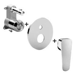 Steinkamp Joy Unterputz-Wannen-Brausearmatur