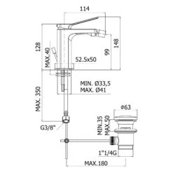 Steinkamp Value Bidetarmatur Mit Ablaufgarnitur -Steinkamp steinkamp badarmaturen tilt waschtisch waschtischarmatur mit 5327270