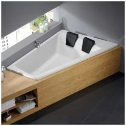 Steinkamp Life Eckbadewanne 180 X 130/65 Cm Mit Aquapunktur, Ecke Rechts Und Trio MT5 -Steinkamp steinkamp badewannen mit aquapunktur life eckbadewanne 12304433