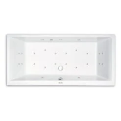 Steinkamp Life Rechteck-Badewanne Mit Whirlsystem 190 X 90 Cm, Inkl. Viega Multiplex Trio MT5
