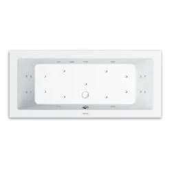 Steinkamp Life Rechteck-Badewanne Mit Whirlsystem 170 X 75 Cm, Inkl. Viega Multiplex M5
