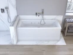 Steinkamp Life Rechteck-Badewanne Mit Whirlsystem 190 X 90 Cm, Inkl. Viega Multiplex M5 -Steinkamp steinkamp badewannen mit whirlpool life rechteckbadewanne 9256970