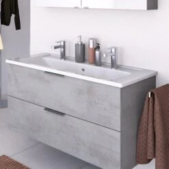 Steinkamp Living 2.0 Möbel-Doppelwaschtisch 120 Cm