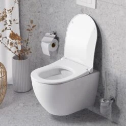 Steinkamp Value Wand-WC Tiefspüler Inkl. WC-Sitz Slim Mit Absenkautomatik Und Quick Release