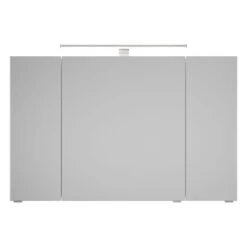 Steinkamp Joy 2.0 Spiegelschrank 110 Cm Mit 3 Türen Und LED-Aufsatzleuchte
