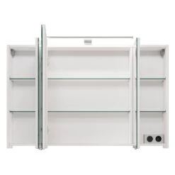 Steinkamp Joy 2.0 Spiegelschrank 110 Cm Mit 3 Türen Und LED-Aufsatzleuchte -Steinkamp steinkamp badmoebel joy 2 spiegelschraenke spiegelschrank 7957426