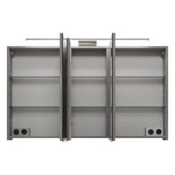 Steinkamp Joy 2.0 Spiegelschrank 120 Cm Mit 3 Türen Und LED-Aufsatzleuchte -Steinkamp steinkamp badmoebel joy 2 spiegelschraenke spiegelschrank 7957444