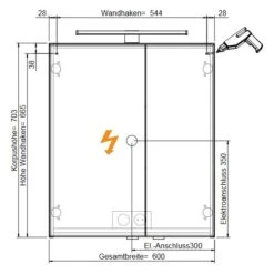 Steinkamp Joy 2.0 Spiegelschrank 60 Cm Mit 2 Türen Und LED-Aufsatzleuchte -Steinkamp steinkamp badmoebel joy 2 spiegelschraenke spiegelschrank 7957453