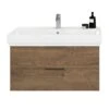 Steinkamp Living 2.0 / GROHE Cube Waschtisch 100 Cm Mit Unterschrank 95 Cm Inkl. Raumsparsiphon