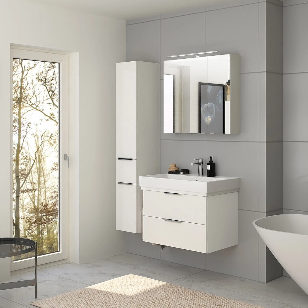 Steinkamp Living 2.0 / GROHE Cube Waschtisch 80 cm mit Unterschrank 77 cm inkl. Raumsparsiphon Steinkamp Living 2.0 / GROHE Cube Waschtisch 80 Cm Mit Unterschrank 77 Cm Inkl. Raumsparsiphon -Steinkamp steinkamp badmoebel living 2 grohe waschtisch 5165690