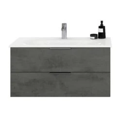Steinkamp Living 2.0 / GROHE Essence 100 Cm Waschtisch Mit Unterschrank 95 Cm