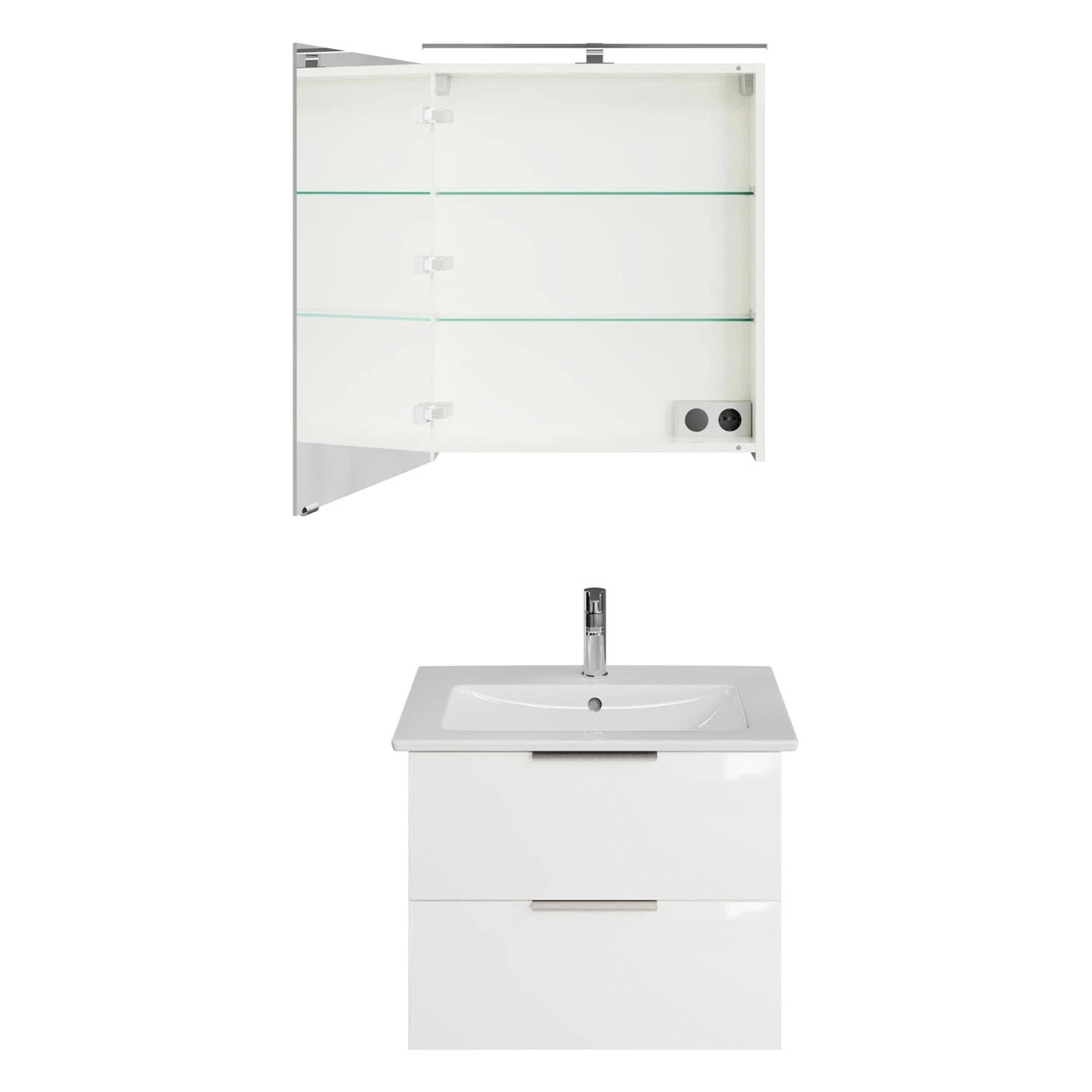 Steinkamp Living 2.0 / Villeroy & Boch Venticello Badmöbel Set 65 cm mit Spiegelschrank Steinkamp Living 2.0 / Villeroy & Boch Venticello Badmöbel Set 65 Cm Mit Spiegelschrank -Steinkamp steinkamp badmoebel living 2 sets mit 12465051