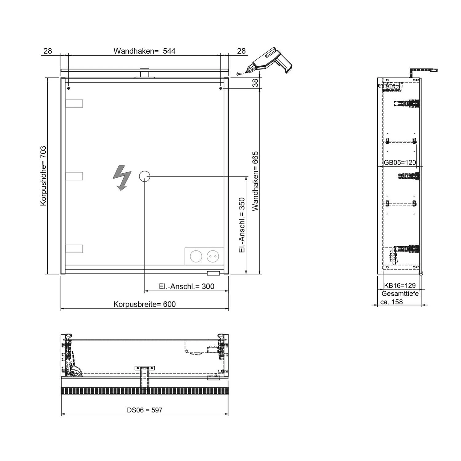 Steinkamp Living 2.0 Spiegelschrank 60 cm mit 1 Drehtür, inkl. LED-Aufsatzleuchte Steinkamp Living 2.0 Spiegelschrank 60 Cm Mit 1 Drehtür, Inkl. LED-Aufsatzleuchte -Steinkamp steinkamp badmoebel living 2 spiegelschraenke spiegelschrank 4250347