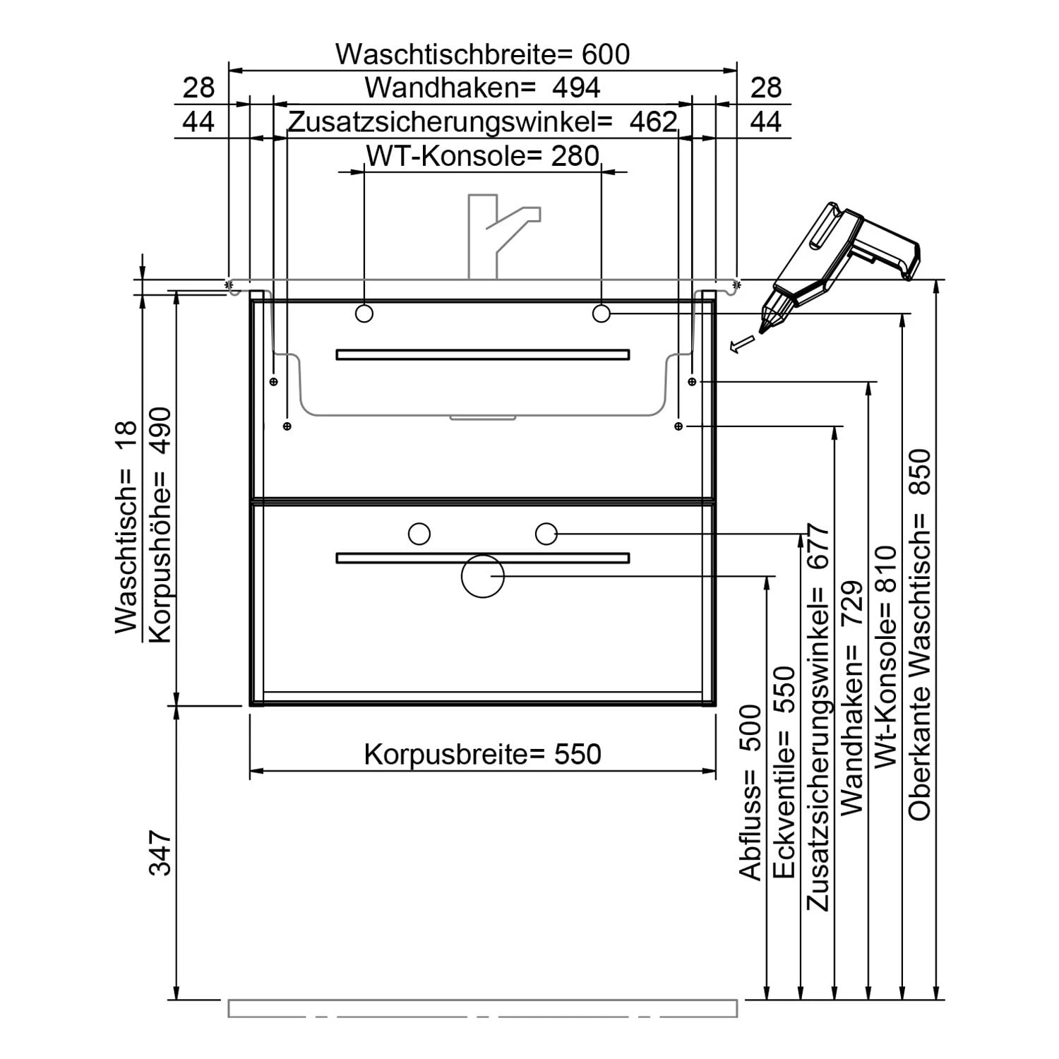 Steinkamp Living 2.0 Waschtischunterschrank 55 cm mit Villeroy & Boch Venticello Waschtisch 60 cm CeramicPlus mit Überlauf Steinkamp Living 2.0 Waschtischunterschrank 55 Cm Mit Villeroy & Boch Venticello Waschtisch 60 Cm CeramicPlus Mit Überlauf -Steinkamp steinkamp badmoebel living 2 villeroy boch 12325047