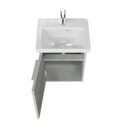 Steinkamp Living 2.0 Waschtischunterschrank 40 Cm Mit Villeroy & Boch Subway 3.0 Waschtisch 45 Cm Mit Überlauf -Steinkamp steinkamp badmoebel living 2 villeroy boch 12325762