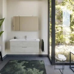 Steinkamp Living 2.0 Waschtischunterschrank 125 Cm Mit Villeroy & Boch Subway 3.0 Waschtisch 130 Cm Ohne Hahnloch, Ohne Überlauf -Steinkamp steinkamp badmoebel living 2 villeroy boch 12328477