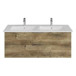 Steinkamp Living 2.0 Waschtischunterschrank 125 Cm Für Villeroy & Boch Venticello Doppelwaschtisch 130 Cm