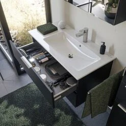 Steinkamp Living 2.0 Waschtischunterschrank 95 Cm Für Villeroy & Boch Venticello Waschtisch 100 Cm, Becken Rechts -Steinkamp steinkamp badmoebel living 2 waschtischunterschraenke waschtischunterschrank 12325311