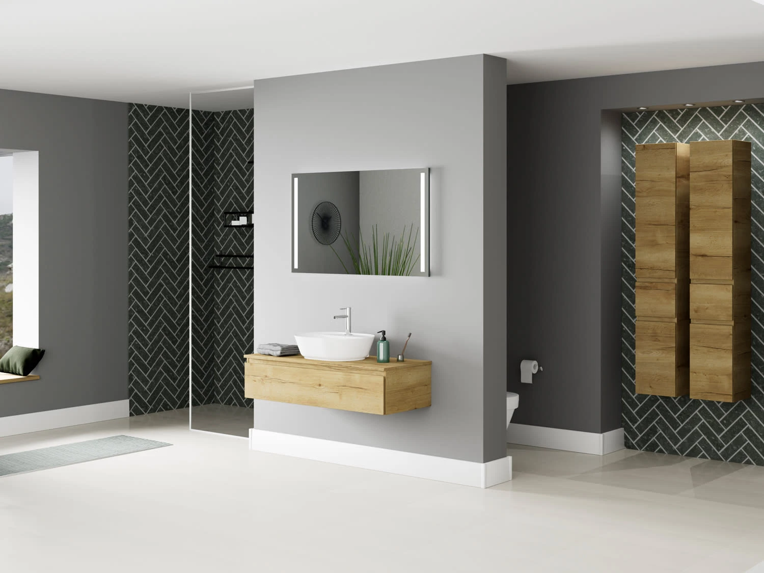 Steinkamp Value Flächenspiegel 100 cm mit LED-Beleuchtung Steinkamp Value Flächenspiegel 100 Cm Mit LED-Beleuchtung -Steinkamp steinkamp badmoebel value spiegel und spiegelschraenke 6842129