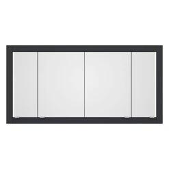 Steinkamp Value Einbauspiegelschrank 150 Cm Mit 4 Türen Und LED-Beleuchtung