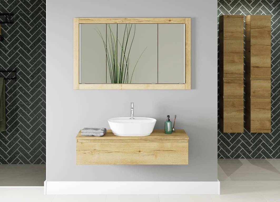 Steinkamp Value Einbauspiegelschrank 120 cm mit 3 Türen und LED-Beleuchtung Steinkamp Value Einbauspiegelschrank 120 Cm Mit 3 Türen Und LED-Beleuchtung -Steinkamp steinkamp badmoebel value spiegel und spiegelschraenke 6843950