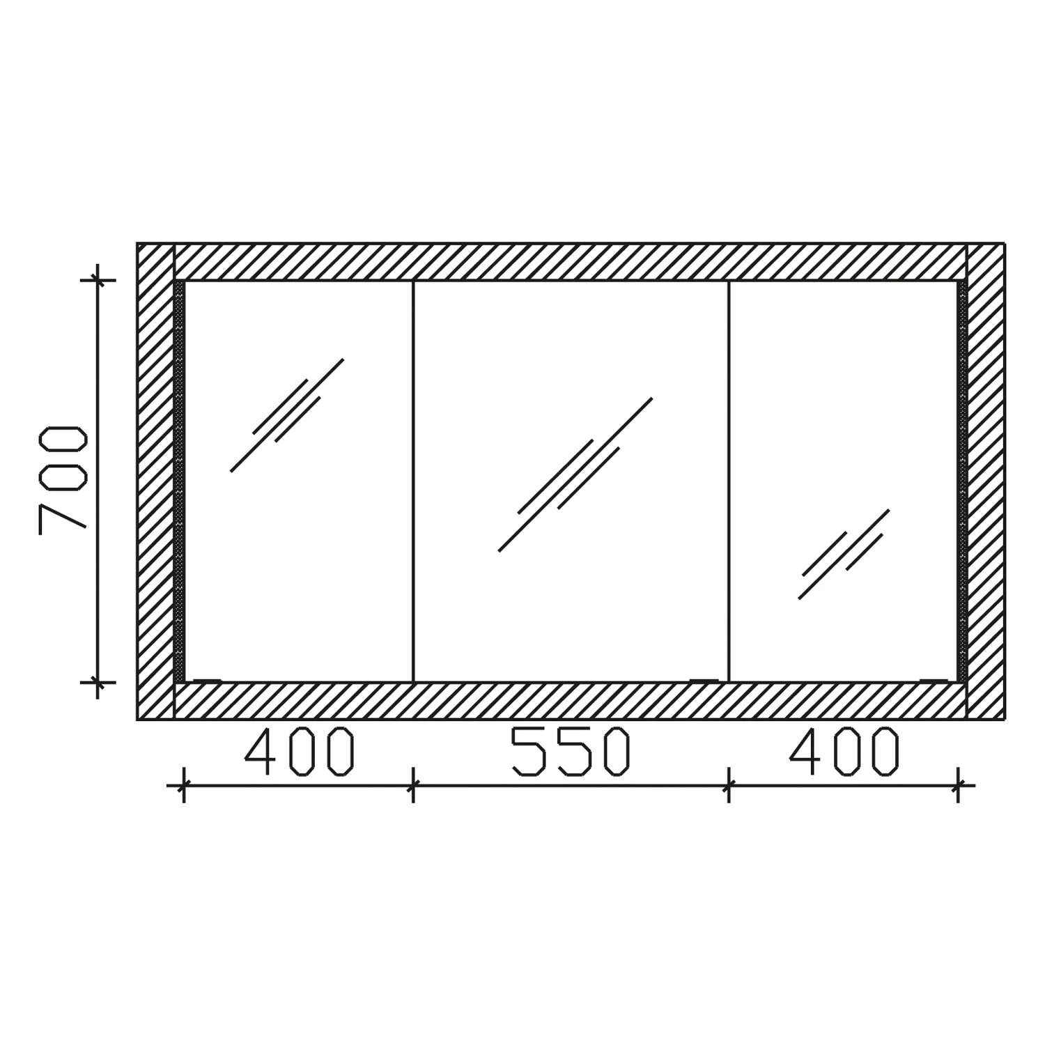 Steinkamp Value Einbauspiegelschrank 135 cm mit 3 Türen und LED-Beleuchtung Steinkamp Value Einbauspiegelschrank 135 Cm Mit 3 Türen Und LED-Beleuchtung -Steinkamp steinkamp badmoebel value spiegel und spiegelschraenke 6844652