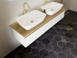 Steinkamp Value Waschtischkonsole 151 Cm Mit 2 Auszügen, Für 2 Waschtische -Steinkamp steinkamp badmoebel value waschtischkonsolen 151 cm 7243962