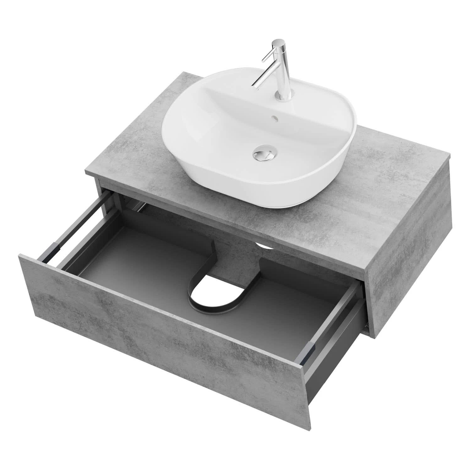 Steinkamp Value Waschtischkonsole 91 cm mit 1 Auszug Steinkamp Value Waschtischkonsole 91 Cm Mit 1 Auszug -Steinkamp steinkamp badmoebel value waschtischkonsolen 91 cm 6858866