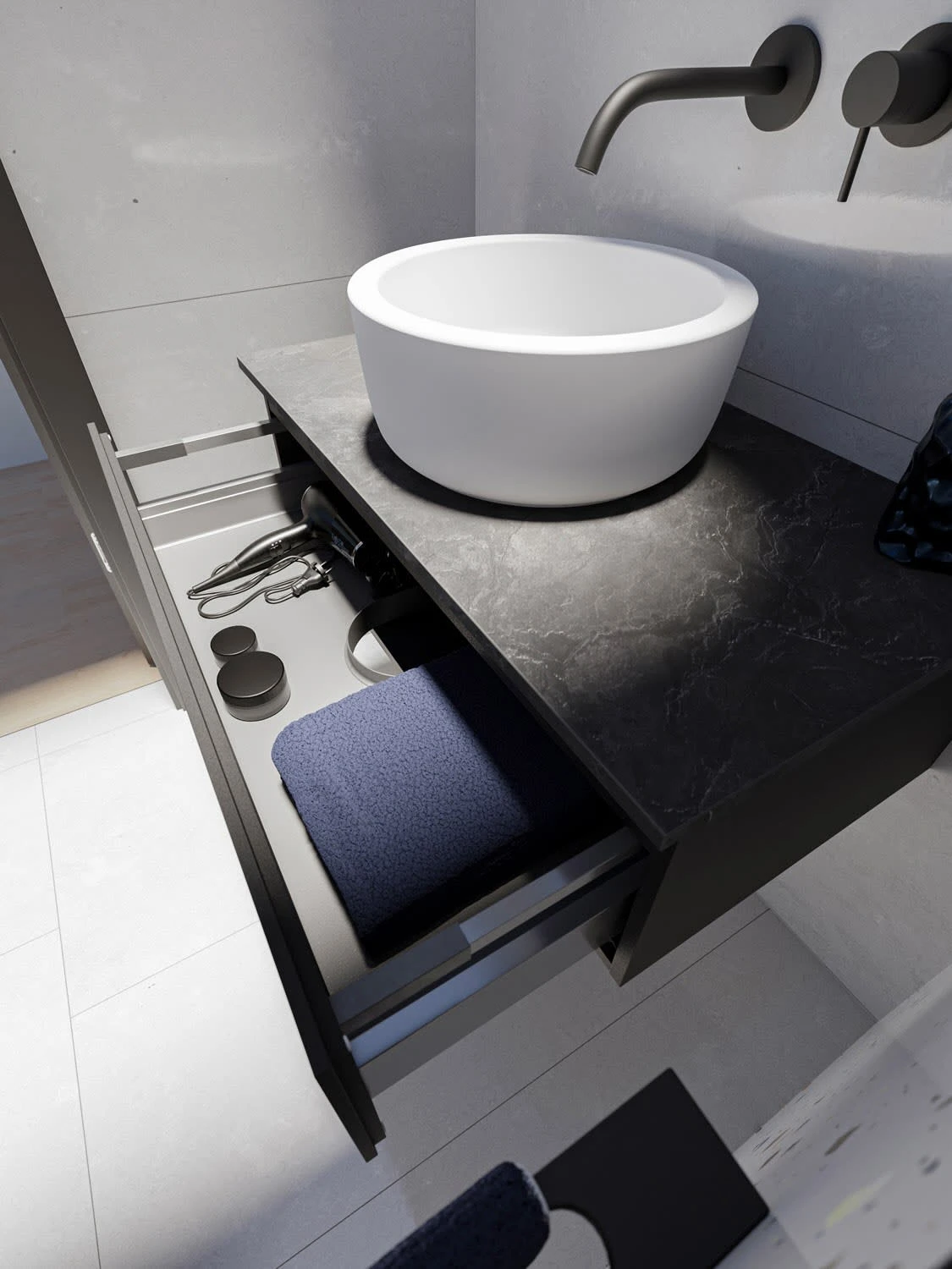 Steinkamp Value Waschtischkonsole 91 cm mit 1 Auszug Steinkamp Value Waschtischkonsole 91 Cm Mit 1 Auszug -Steinkamp steinkamp badmoebel value waschtischkonsolen 91 cm 9255107