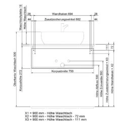 Steinkamp Value Waschtischunterschrank 75 Cm -Steinkamp steinkamp badmoebel value waschtischunterschraenke waschtischunterschrank 75 6852572