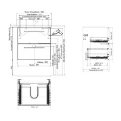 Steinkamp Living 2.0 Waschtischunterschrank 57 Cm Für Steinkamp Living 2.0 Waschtisch 60 Cm -Steinkamp steinkamp badmoebel waschtischunterschraenke living 2 waschtischunterschrank 4230430