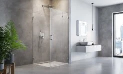 Steinkamp Life Drehtür An Nebenteil Mit Seitenwand Sondermaß Bis 160 X 200 Cm, Anschlag Rechts Inkl. Easypearl -Steinkamp steinkamp duschabtrennungen life drehtuer an nebenteil 10803437