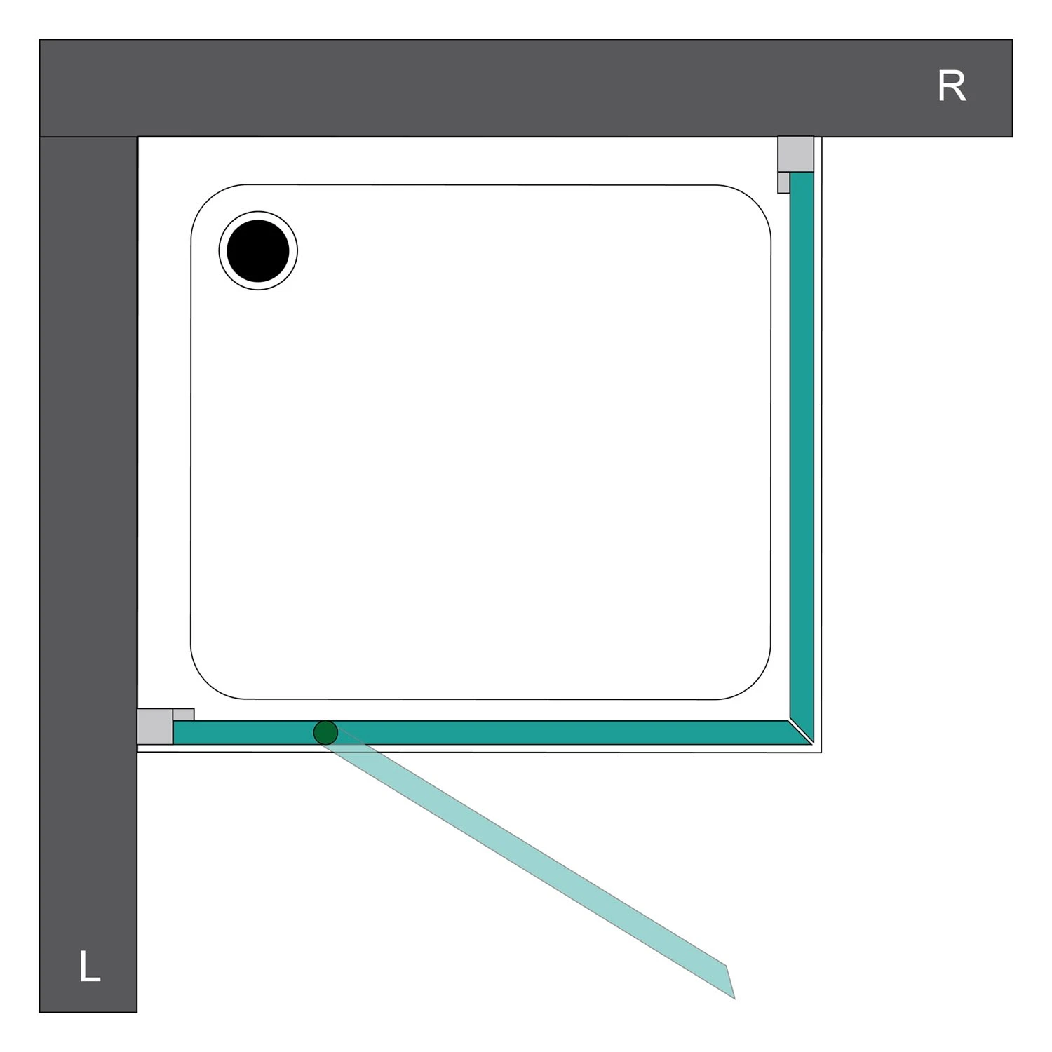 Steinkamp Living Drehtür an Nebenteil mit Seitenwand 100 x 80 cm Anschlag links inkl. easypearl Steinkamp Living Drehtür An Nebenteil Mit Seitenwand 100 X 80 Cm Anschlag Links Inkl. Easypearl -Steinkamp steinkamp duschabtrennungen living drehtuer mit seitenwand 6080275