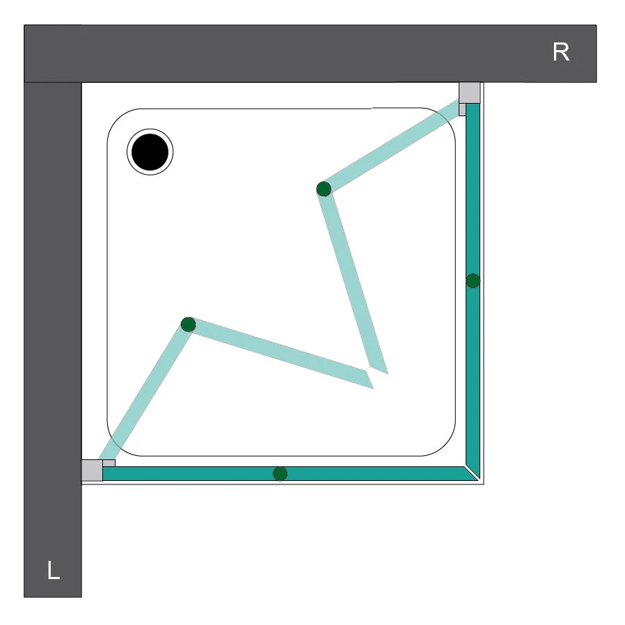 Steinkamp Living Eckeinstieg Drehfalttür 80 x 90 x 200 cm inkl. easypearl, mittig mattiert Steinkamp Living Eckeinstieg Drehfalttür 80 X 90 X 200 Cm Inkl. Easypearl, Mittig Mattiert -Steinkamp steinkamp duschabtrennungen living eckeinstieg drehfalttuer 80 6123136